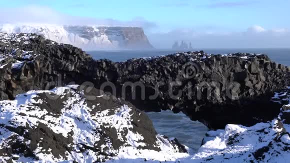 德霍莱角冰岛视频的预览图