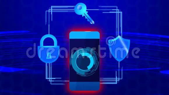 手机保护安全数字技术加密数据协议视频的预览图