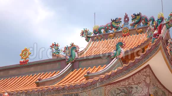 寺庙WatMungkornBuppharam测量中国在泰国的华人视频的预览图