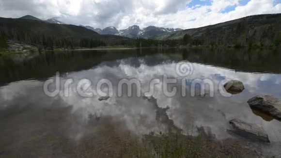 斯普拉格湖科罗拉多落基山国家公园视频的预览图