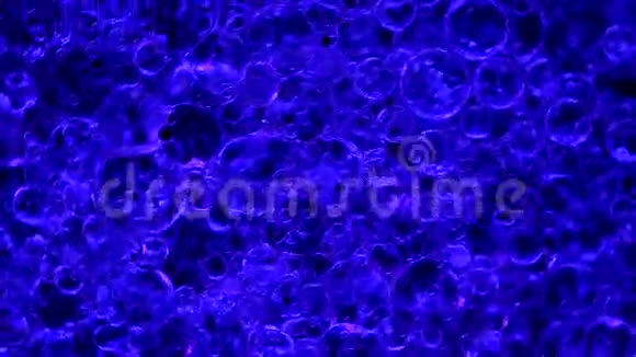 气泡快速旋流抽象背景视频视频的预览图