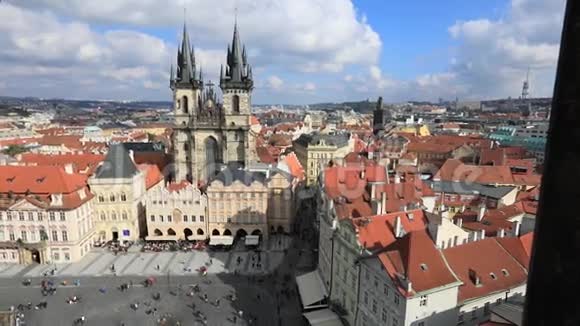 布拉格老城广场全景视频的预览图