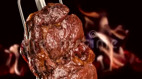 安措巴西传统烧烤视频的预览图