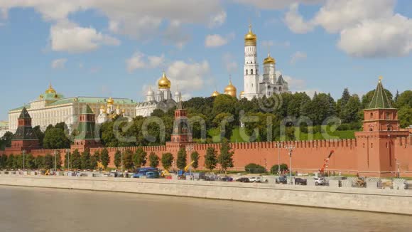 莫斯科俄罗斯2016年8月13日克里姆林宫在夏天2016视频的预览图