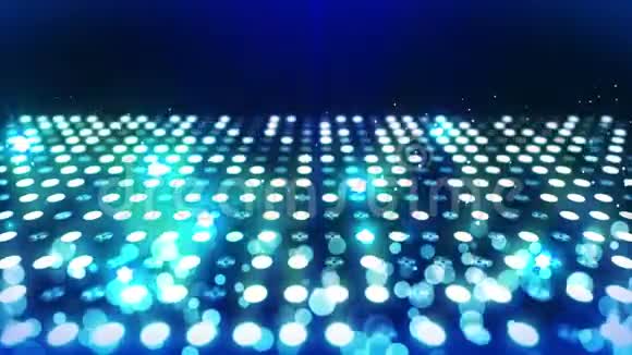 舞台灯光背景具有多种灯光效果摘要迪斯科循环动画发光霓虹灯照明和空白放置视频的预览图