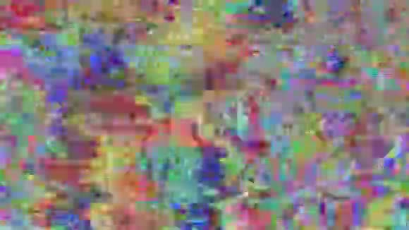 数字数据误差几何网络朋克80年代背景视频的预览图