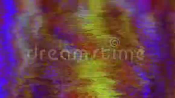 数字图形霓虹灯90年代背景视频的预览图
