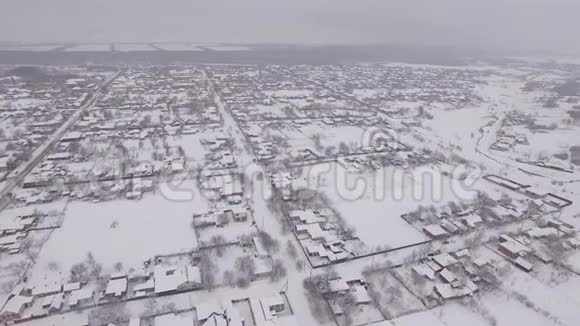 冬天的城市视频的预览图