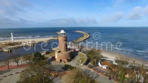 波罗的海沿岸的灯塔视频的预览图