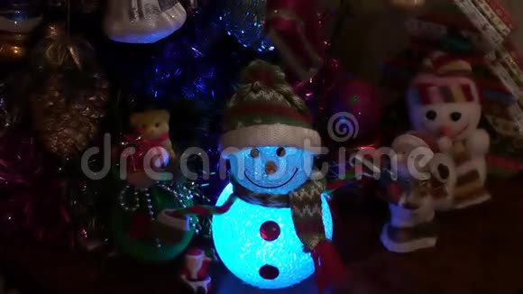 圣诞节新年背景1视频的预览图