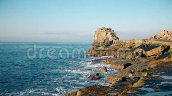 波特兰岛的石头海岸视频的预览图