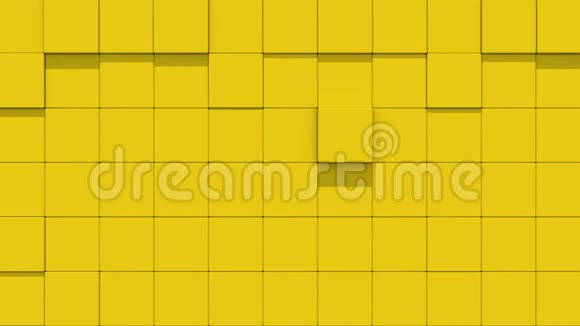 黄色的方块墙破裂了视频的预览图