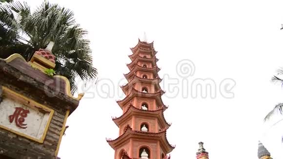 越南河内的潘顿禅寺视频的预览图
