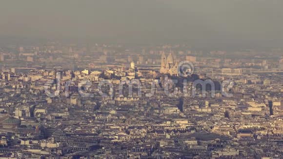 巴黎圣心大教堂视频的预览图