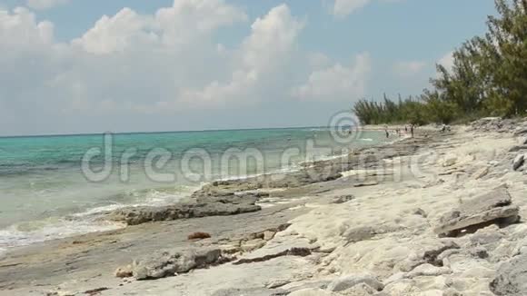 巴哈马的海岸线视频的预览图