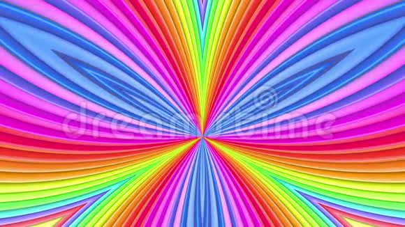 彩虹五彩条纹周期性移动3视频的预览图