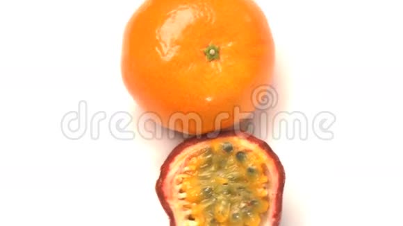 橘子和西番莲视频的预览图