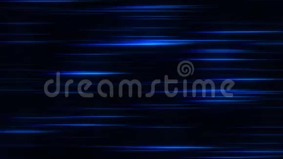 蓝流水平光条环形运动背景视频的预览图
