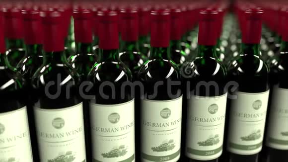 多瓶德国葡萄酒视频的预览图