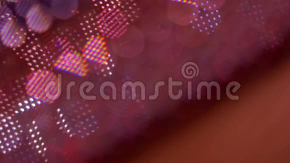 五颜六色的水晶发光背景4的杜洛莉视频的预览图