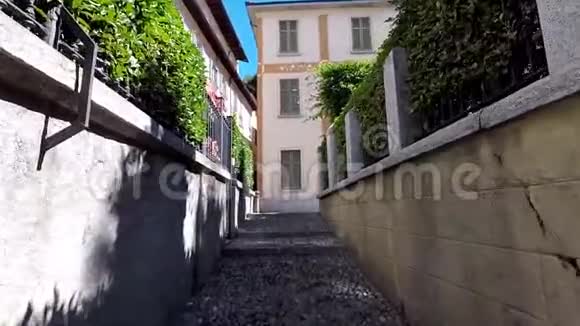 狭窄的意大利古街视频的预览图