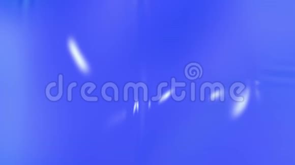 波状蓝布表面的4k三维平滑动画形成涟漪如液体油漆表面或组织褶皱视频的预览图