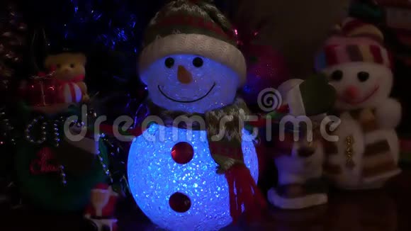 圣诞节新年背景4视频的预览图
