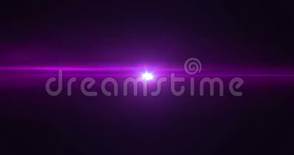 紫粉色亮晶体闪烁漏光效应过渡运动的黑色背景视频的预览图