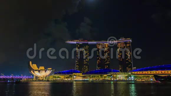 新加坡滨海湾酒店视频的预览图