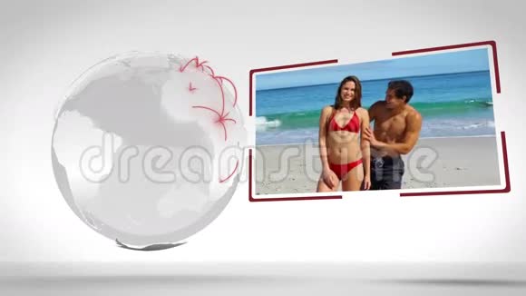 由Nasaorg提供的带地球图像的情侣户外视频视频的预览图