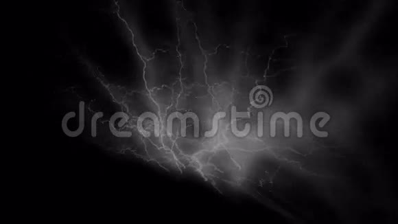 抽象雷电能量背景辐射激光电力线背景视频的预览图