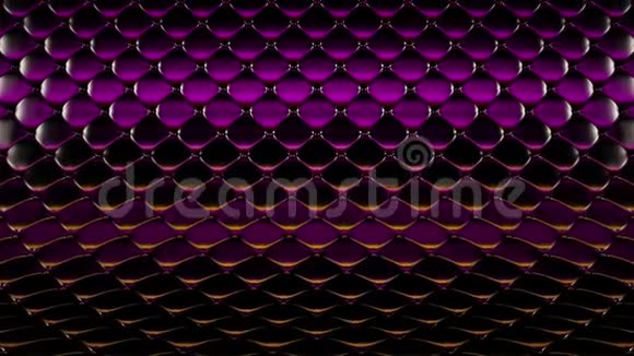 3D动画的紫色被子表面与美丽的高光高质量的现实动画一段录像视频的预览图