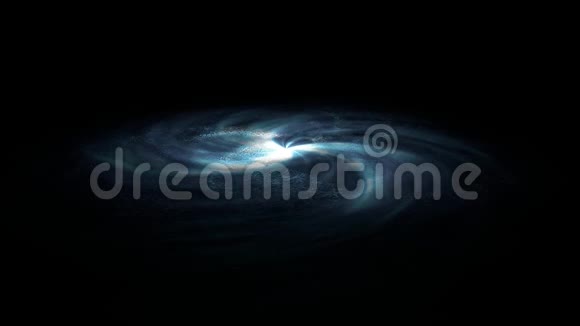 紫色螺旋星系在深空视频的预览图