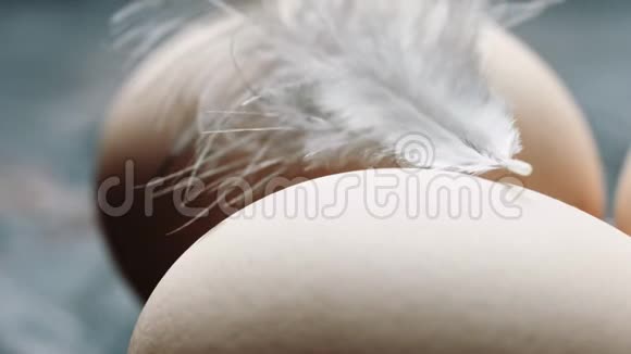 鸡蛋是新鲜的自制的钢笔的视频的预览图