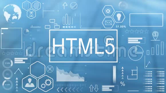 HTML5动画排版视频的预览图