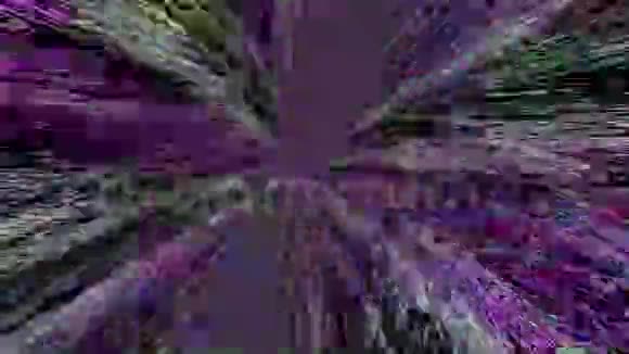 催眠坏跳闸效果棱镜反射闪闪发光的背景视频的预览图