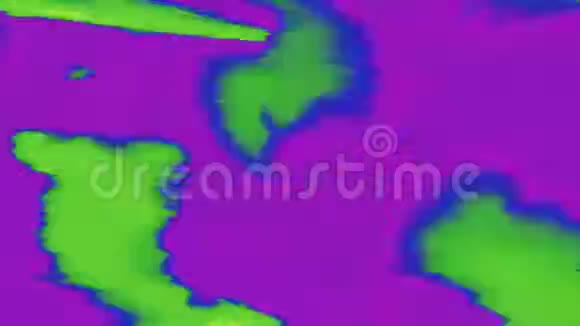 抽象数据故障动态怀旧彩虹酸颜色背景视频的预览图