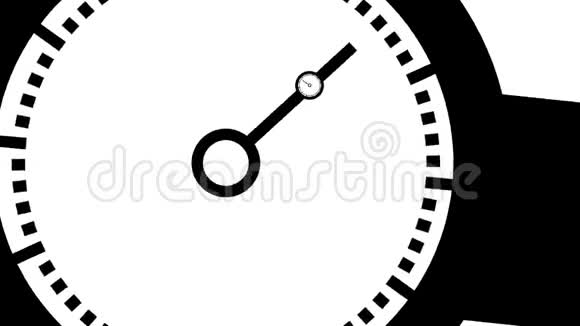 时钟循环动画设计4k视频的预览图