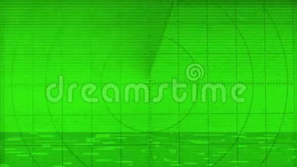 绿色背景的大型雷达视频的预览图