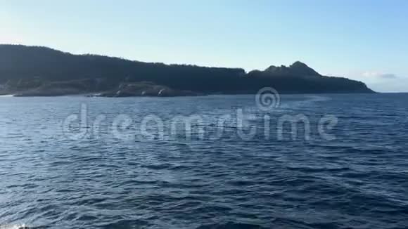 基斯岛的海滨视频的预览图