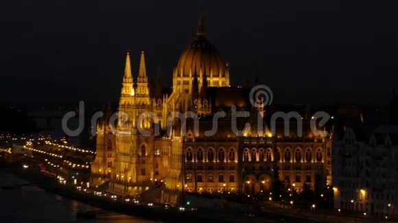 布达佩斯议会之夜时间流逝视频的预览图