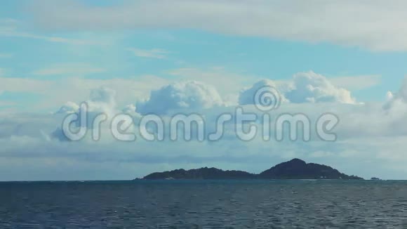 塞舌尔群岛景观的时间流逝视频的预览图