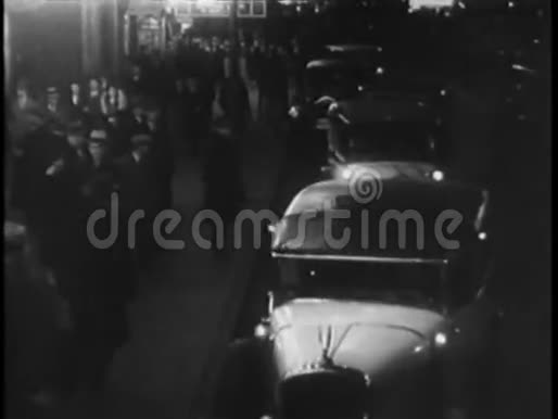 20世纪30年代纽约街头的栅栏视频的预览图