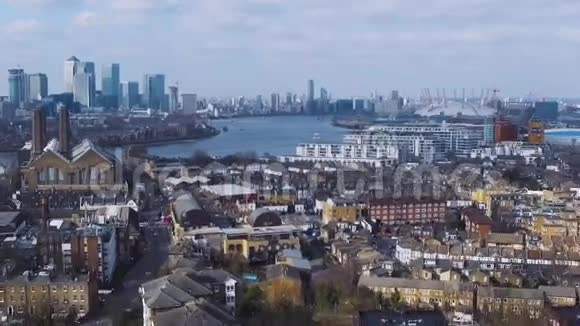 伦敦城市的鸟瞰图视频的预览图
