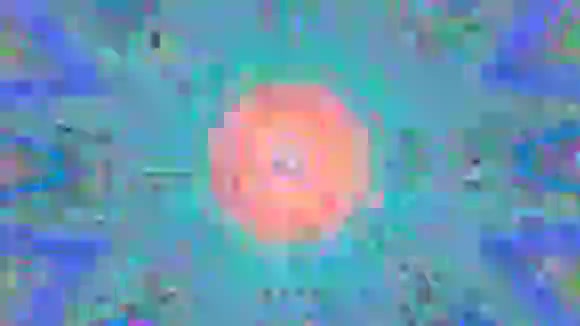 五颜六色的不良跳闸效果光转换彩虹背景无缝镜头视频的预览图