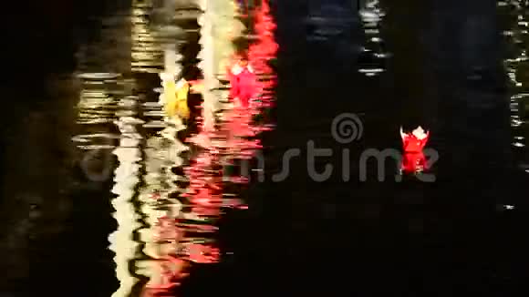 海安夜浮灯视频的预览图