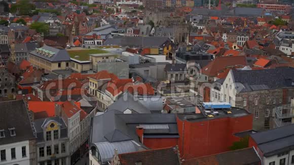比利时根特市的最高景观视频的预览图