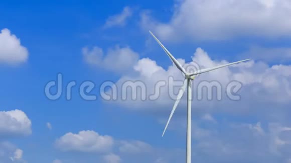 云天风电场风力涡轮机延时视频的预览图