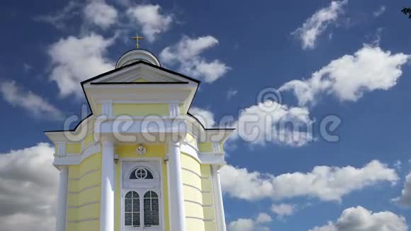 大都会圣级的菲利普教堂在郊区梅尚斯基莫斯科俄罗斯视频的预览图