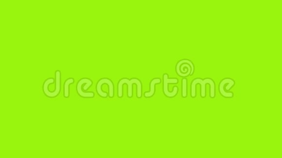 绿色背景下的梦幻屋视频的预览图